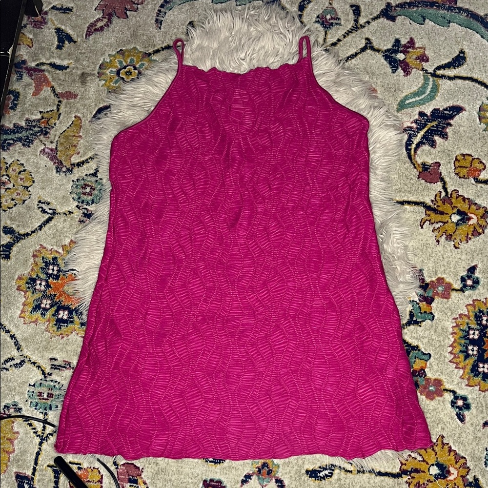 Primark Fuchsia Lace Camisole
